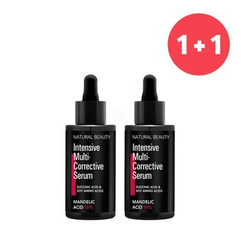 Natural Beauty 【1+1 Set】Intensive Multi-Corrective Serum - Mandelic Acid 18%