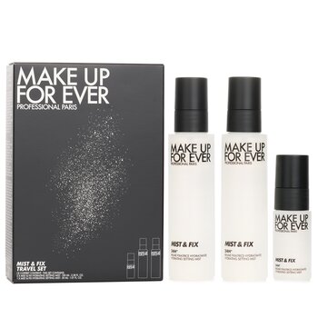 Make Up navždy Mist & Fix Make Up Setting Spray Travel Set: Mist & Fix 100ml x 2 + Mist & Fix 30ml