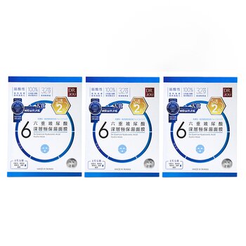 DR. JOU (od Dr. Mority) 【Super Saver Pack】Six Essence Hyaluronic Acid Hydra Mask x3