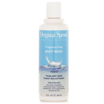 Originální Sprout Coastal Collection Fragrance Free Body Wash