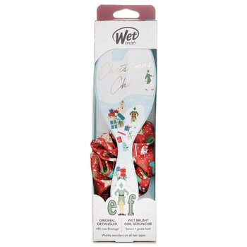 Mokrý kartáč Original Detangler Elf + Scrunchie Hair Brush