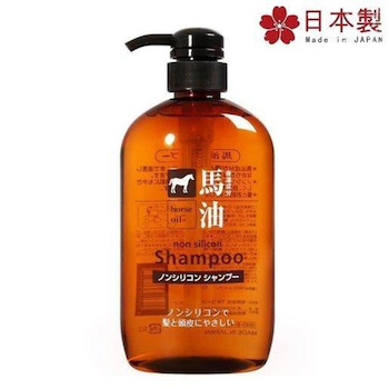 jinwell Kumano Yushi Kumano Oil Silicone Free Horse Oil Shampoo 600ml (Parallel Import) 4513574012752