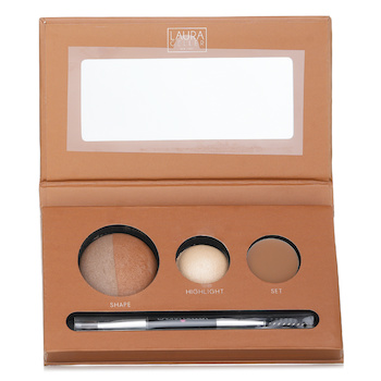 Laura Gellerová Brow Sculpting Palette - # Taupe (Box Damage)