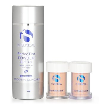 IS klinické Perfectint Powder SPF 40 Sunscreen Cream (1 Brush + 2 Cartridges) (Unboxed)