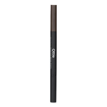 Ottie Automatick tužka na obočí Natural Drawing Auto Eye Brow Pencil - #02 Dark Brown
